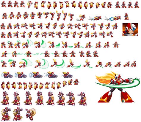 mega man x sprite sheet.